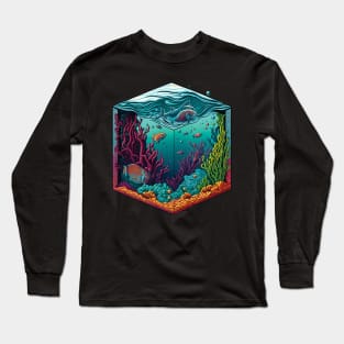 Diorama Sea World Two Long Sleeve T-Shirt